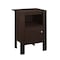 Monarch Specialties Accent Table - Espresso Night Stand With Storage I 2135 - alternate 1
